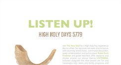 Desktop Screenshot of newshul.org